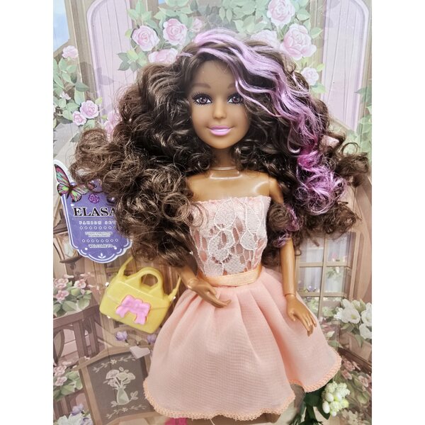 Bambola Moda Elegante con Abito e Accessori 29 cm - Gioco Creativo e Regalo Perfetto