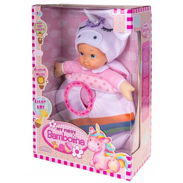 Smily Play Moja Pierwsza Lala 36 cm con Luci e Suoni per Bambini 2+