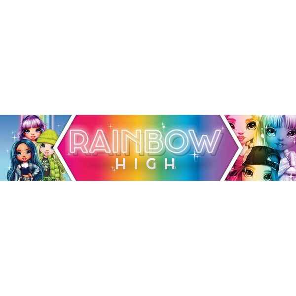 Rainbow High Be Dazzling Vivienne Rouge - Bambola stilosa con accessori creativi