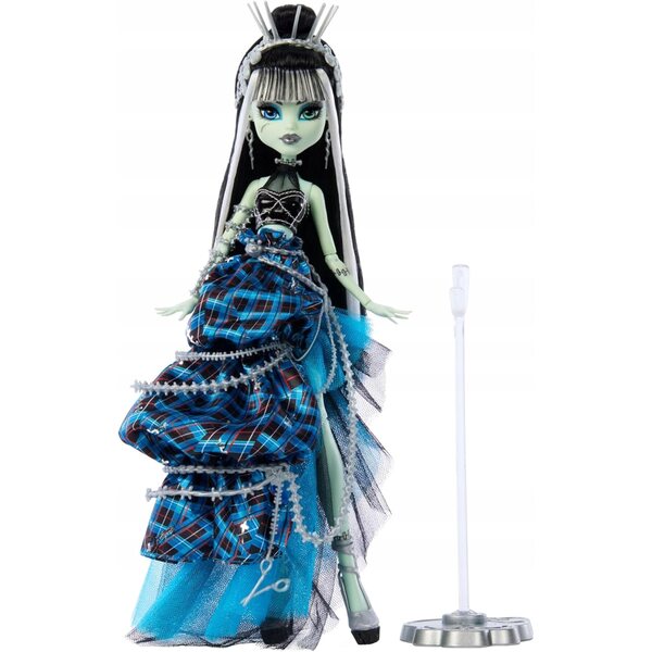 Monster High Frankie Stein 29 cm - Poupée de collection avec robe d'inspiration couture