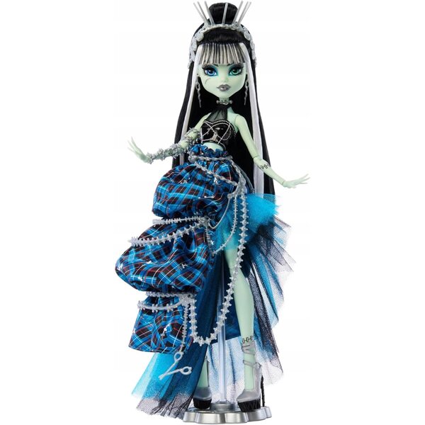 Monster High Frankie Stein 29 cm - Poupée de collection avec robe d'inspiration couture