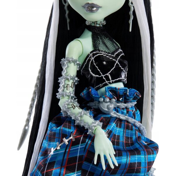Monster High Frankie Stein 29 cm - Poupée de collection avec robe d'inspiration couture