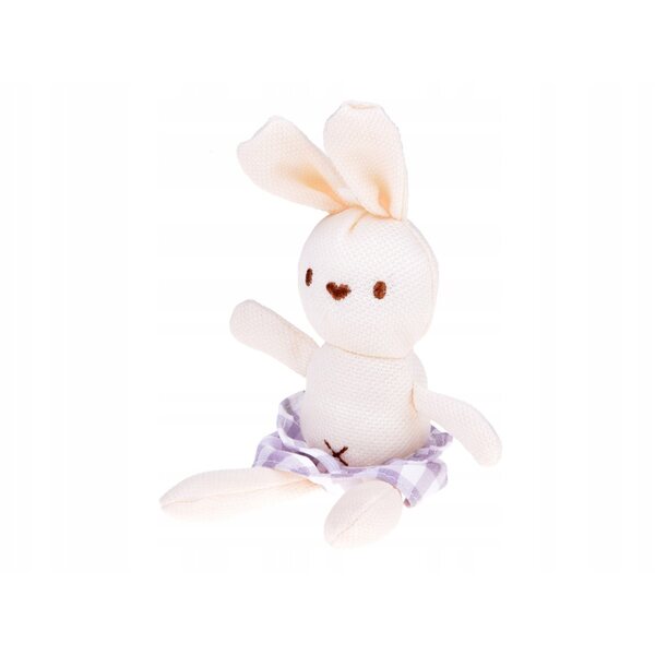 Bambolina neonata 32 cm con cappello grigio e vestitino Jokomisiada