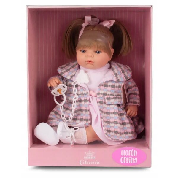Funktionelle Laluca Maria 40 cm mit Geräuschen und Tränen für Mädchen ab 3 Jahren