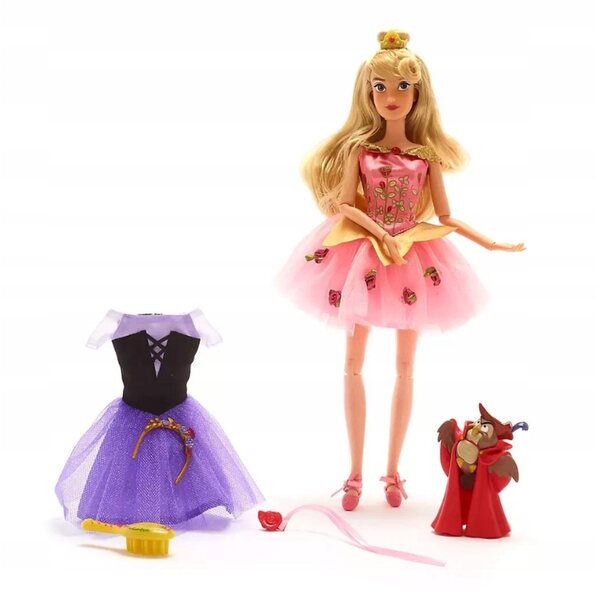 Disney Ballet Doll Aurora Principessa Addormentata con Accessori e Musica