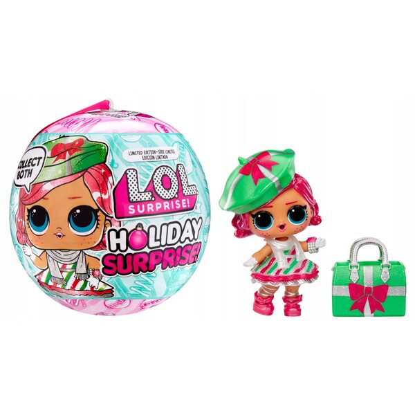 LOL Surprise Weihnachtsball mit Puppe und Zubehör 4+
