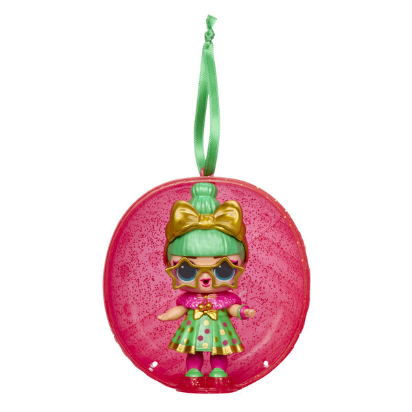 LOL Palla a sorpresa di Natale a sorpresa con bambola e accessori 4+