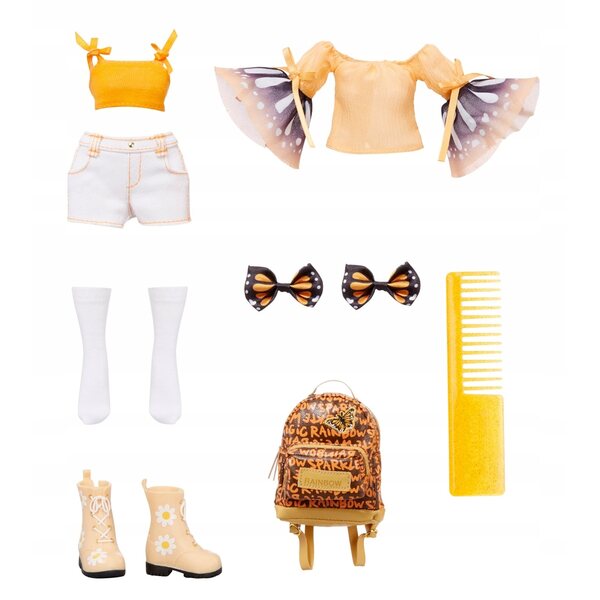 Rainbow High Junior Poppy Rowan - Bambola Fashion per Bambini 6+