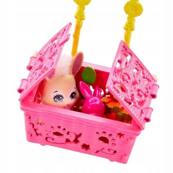 Enchantimals Spring Bunnies – Set aus flauschigen Hasenpuppen mit Zubehör