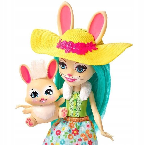 Enchantimals Spring Bunnies – Set aus flauschigen Hasenpuppen mit Zubehör