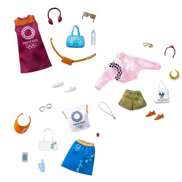 Barbie-Kleidung für die Olympischen Spiele 2020 in Tokio – originelle Kleidung und Accessoires
