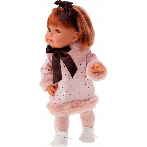 Bambola Antonio Juan Farita 38 cm con vestito invernale e scarpine in pelle