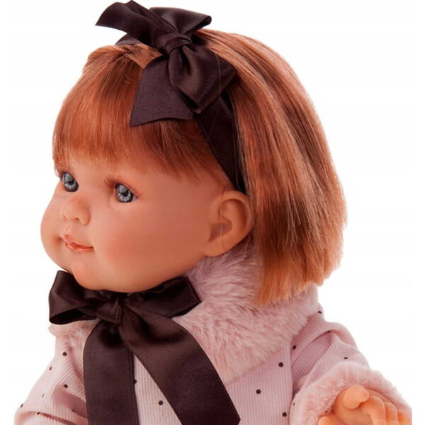 Bambola Antonio Juan Farita 38 cm con vestito invernale e scarpine in pelle