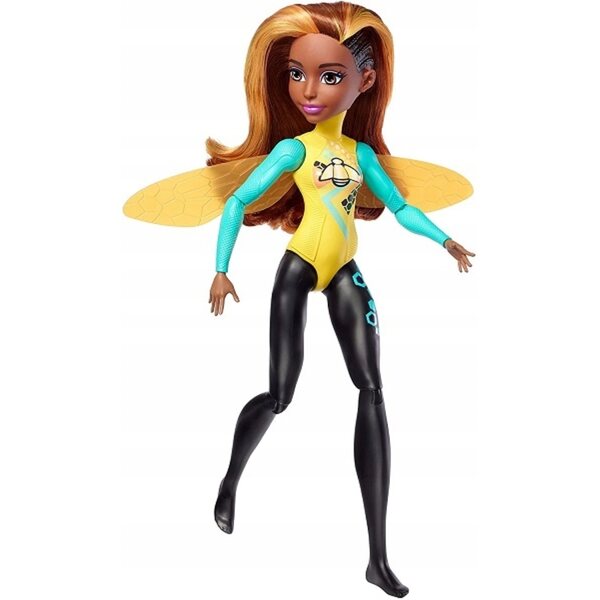Mattel DC Super Hero Girls Bumblebee-pop met stijlvol kostuum voor kinderen vanaf 3 jaar