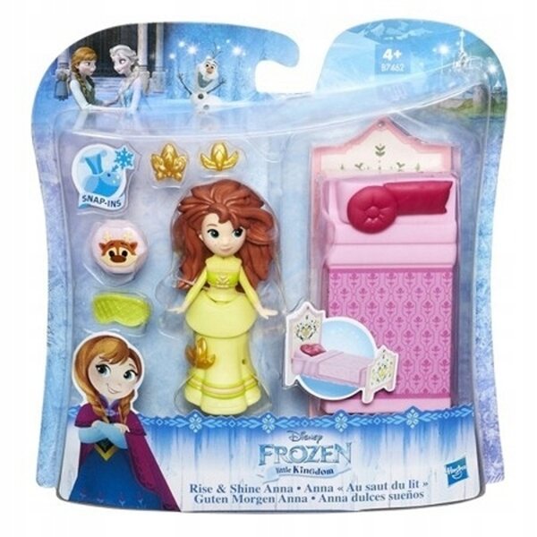 Disney Frozen Anna und ihr königliches Bett Hasbro 8 cm für Kinder ab 4 Jahren