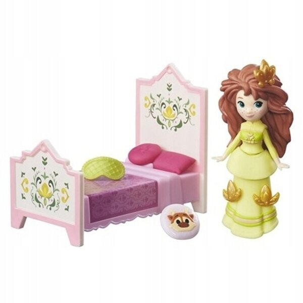 Disney Frozen Anna e il suo letto reale Hasbro 8 cm per bambini 4+