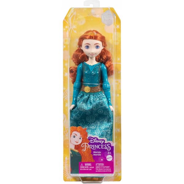 Bambola Disney Principessa Merida con Abito Blu - Giochi per Bambine 3+