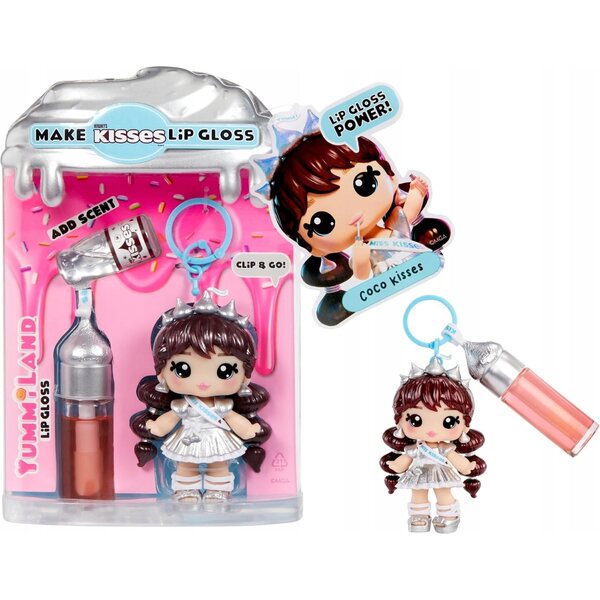 Yummiland Coco Kisses with Creative Lip Balm Set for Children кукла