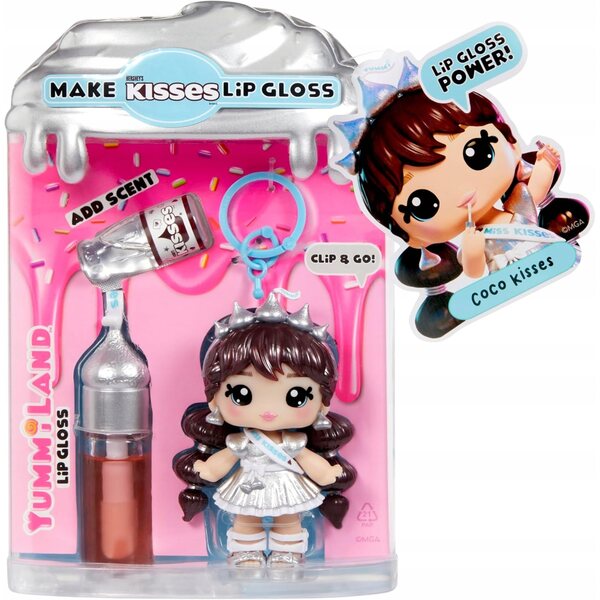 Yummiland Coco Kisses with Creative Lip Balm Set for Children кукла