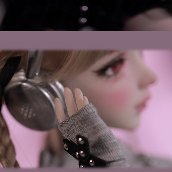 Bambola BJD 1/3 Set completo con trucco dipinto a mano e occhi intercambiabili 56 cm