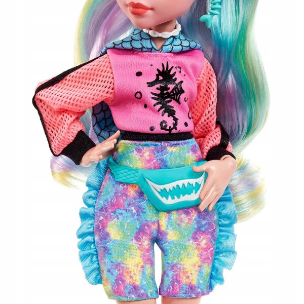 Monster High Lagoona Blue - Bambola da collezione con accessori, elegante e colorata