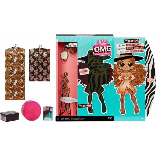 L.O.L. Surprise OMG Series 3 Da Boss - Bambola Moda con 20 Sorprese