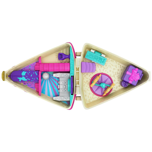 Polly Pocket Mattel 12 cm - Poupée en plastique pour enfants à partir de 3 ans