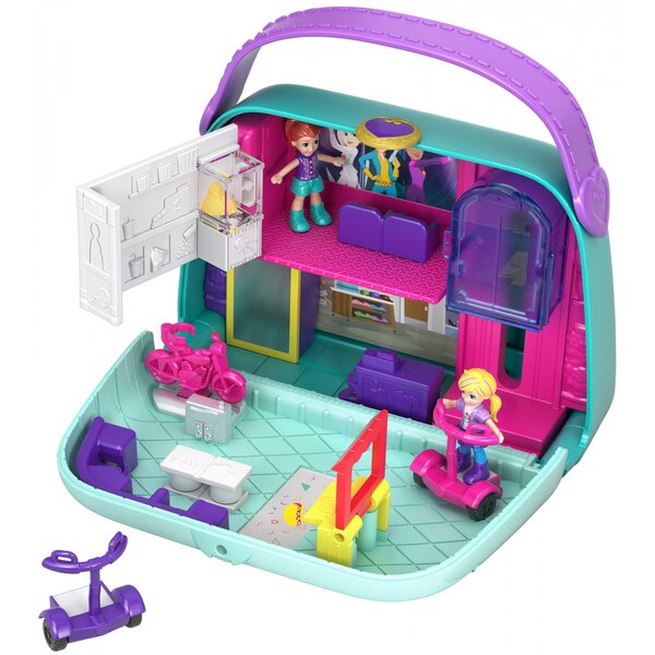 Polly Pocket Mattel 12 cm - Poupée en plastique pour enfants à partir de 3 ans