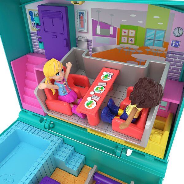 Polly Pocket Mattel 12 cm - Poupée en plastique pour enfants à partir de 3 ans