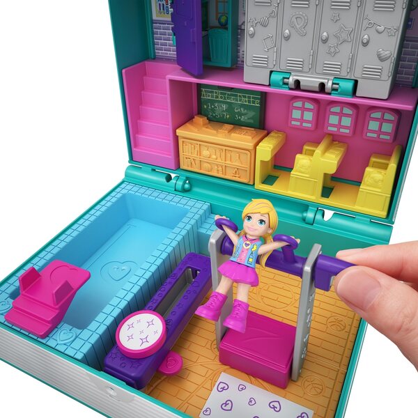 Polly Pocket Mattel 12 cm - Poupée en plastique pour enfants à partir de 3 ans