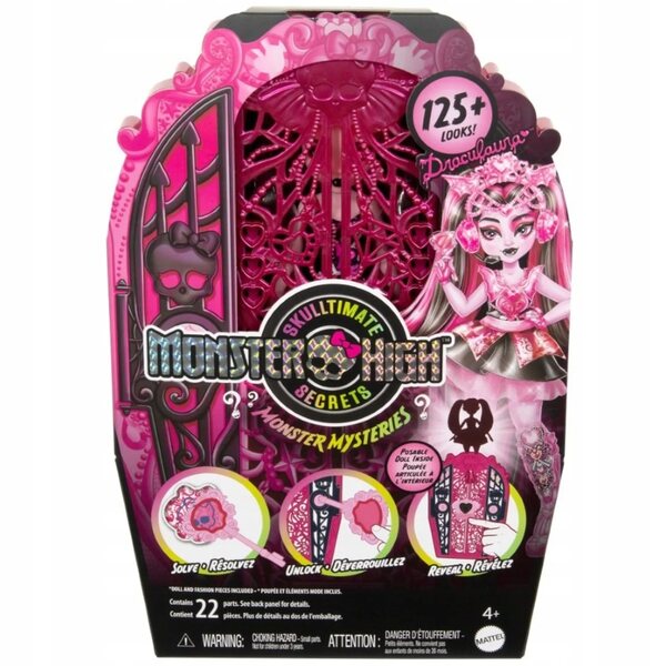 Monster High Scarysecrets of Draculaura: bambola da collezione con accessori e segreti