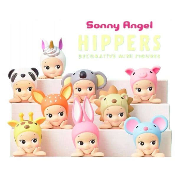 Sonny Angel Mini Lalecczka Hipsters - Figurina Collezione Animali 7 cm