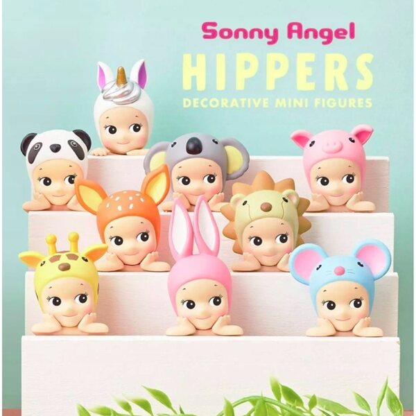 Sonny Angel Mini Lalecczka Hipsters - Figurina Collezione Animali 7 cm
