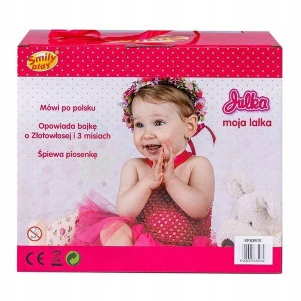 Julka Doctor Smily Play bambola: parla, canta e insegna come prendersi cura dei bambini