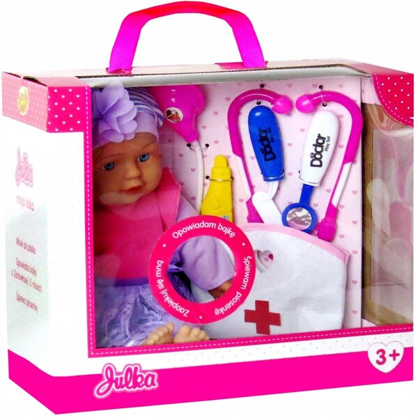 Julka Doctor Smily Play bambola: parla, canta e insegna come prendersi cura dei bambini