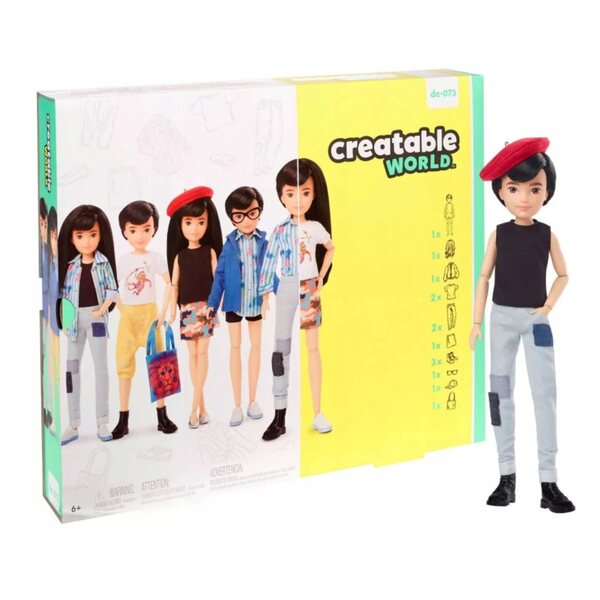 Mattel Barbie Createable World 30 cm avec vêtements et accessoires originaux