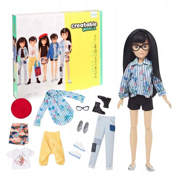 Mattel Barbie Creatable World 30 cm s originalnom odjećom i dodacima