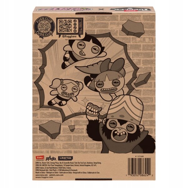 Fuggler Powerpuff Girls Brawurka 23 cm Limited Edition – Plüsch-Unikat-Kollektion