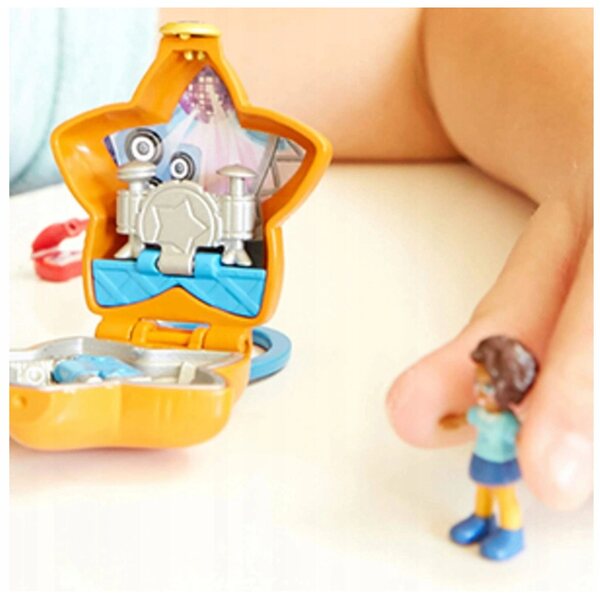 Polly Pocket Mattel 10cm avec scène rock et accessoires musicaux