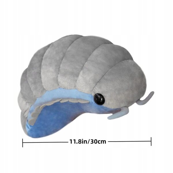 Cuscino in peluche XSHELLEY 30 cm - giocattolo con insetti per bambini 3+