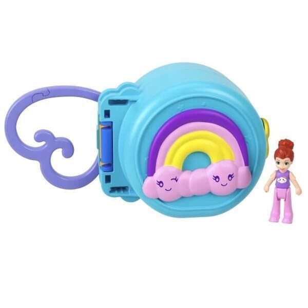 Polly Pocket Mini ensemble portable avec micro poupée et jouets motorisés