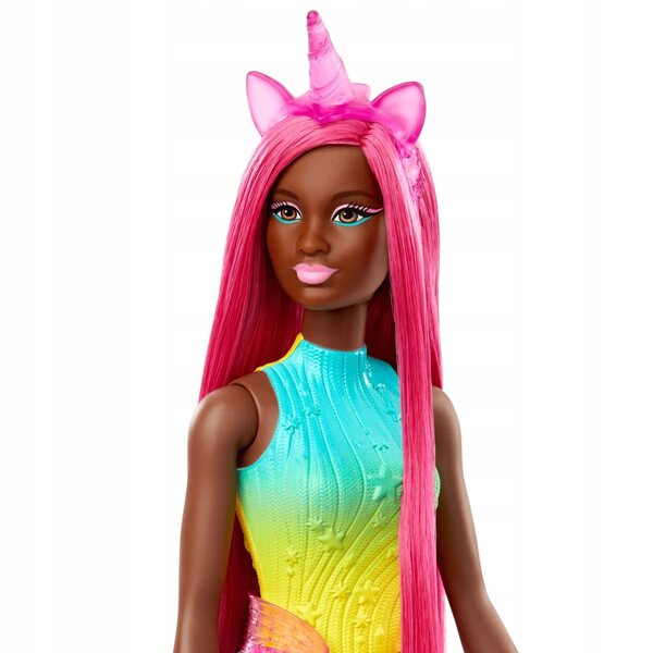 Barbie Einhorn mit langen rosa Haaren 31 cm für Kinder ab 3 Jahren