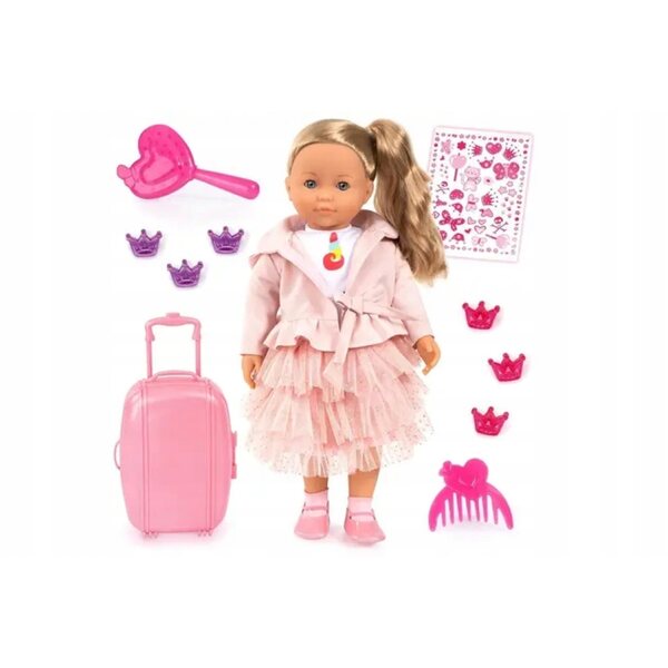 BAYER Charlene bambola funzionale 46 cm con certificati CE e EN 71 per bambini 3+