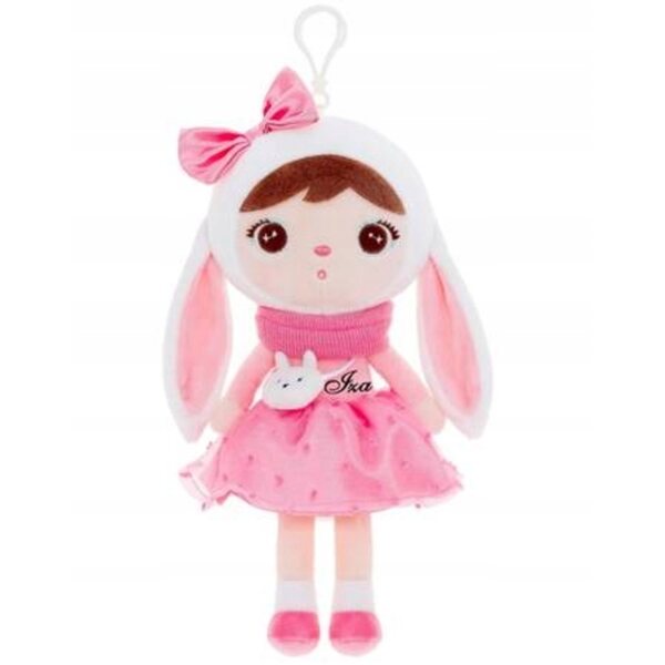 Mini Rabbit Doll Metoo personalizzata con nome 33 cm per neonati 0+