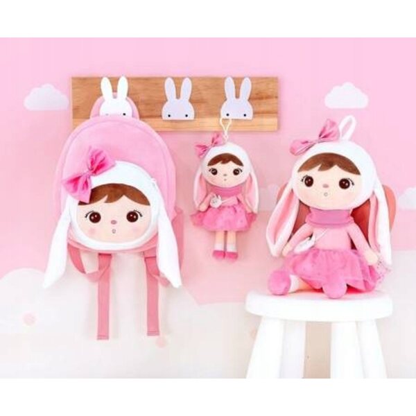 Mini Rabbit Doll Metoo personalizzata con nome 33 cm per neonati 0+