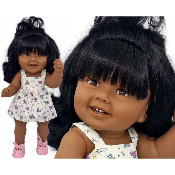 Bambola spagnola Diana 47 cm in vinile fatta a mano Manolo Dolls