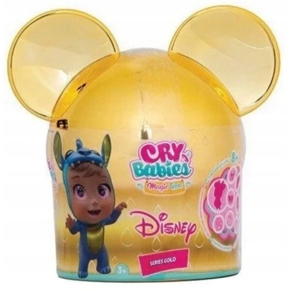 CRY BABIES DISNEY SERIA GOLD MAGIC TEARS LALECZKA PŁACZE + AKCESORIA