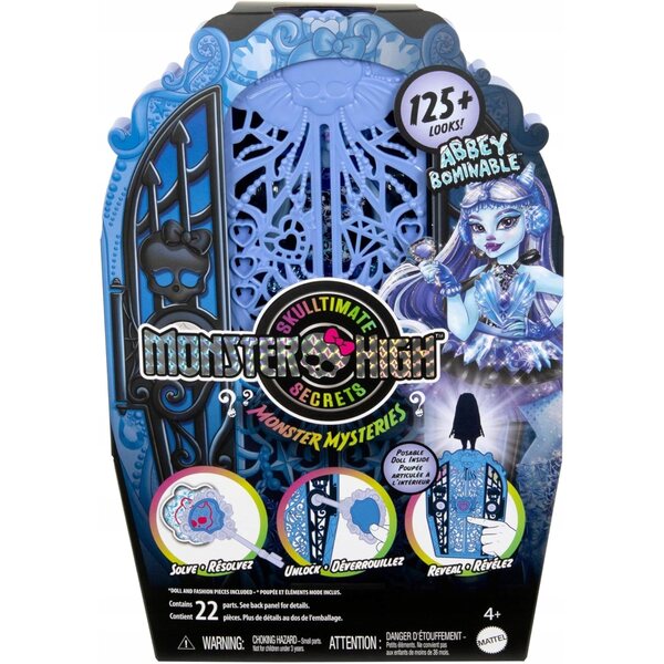 Monster High Abbey Bominable: Bambola con Accessori e Oltre 125 Varianti di Stile