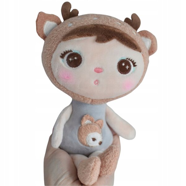Metoo Cervo Mini bambola 22 cm con Personalizzazione Nome per Neonati