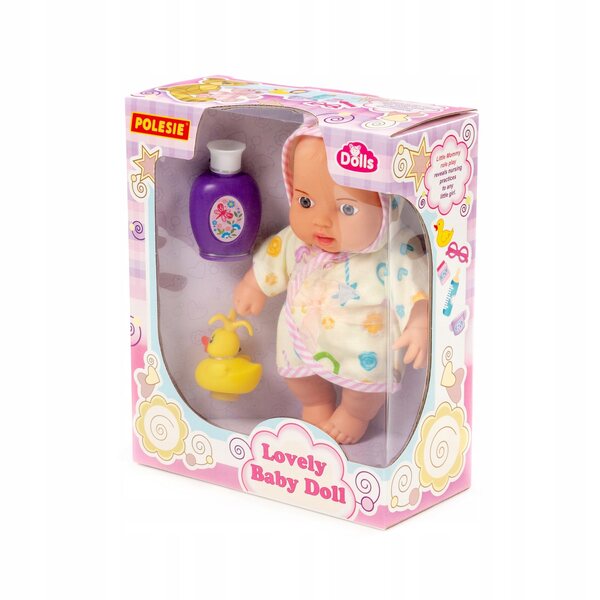 Fantastica bambola da 24 cm con set da bagno POLESIE 3+